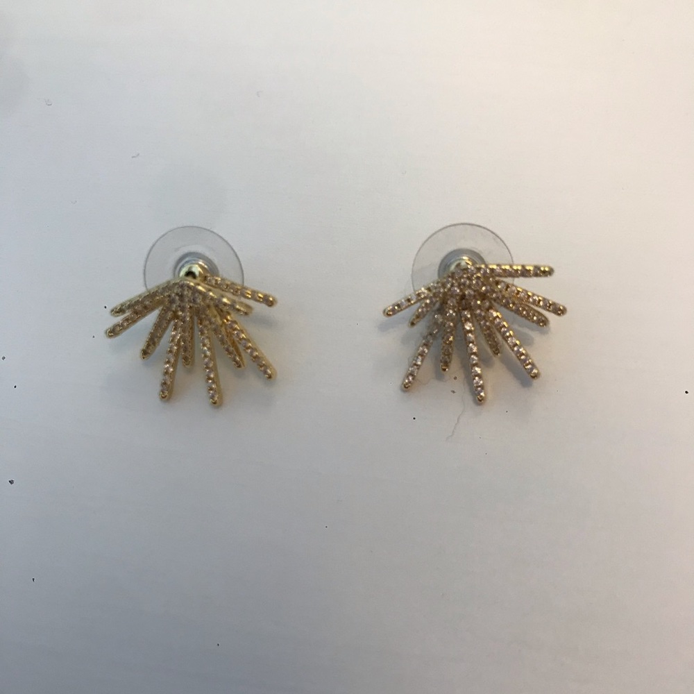 Gold madewell earrings